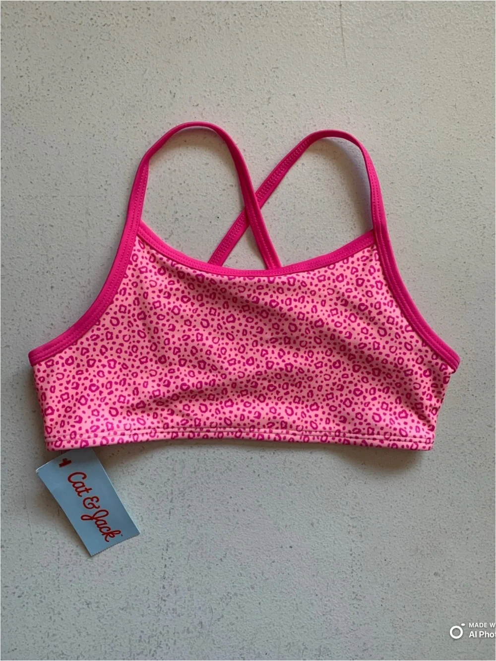 Cat & Jack pink leopard